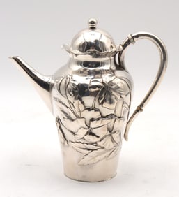 Beautiful Swedish Sterling Silver Art Nouvea Coffee Pot