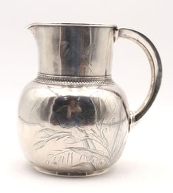 Gorham Aesthetic Sterling Silver Water Pitcher