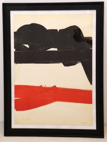 Pierre Soulages (French, 1919-2022) "Lithographie 27"