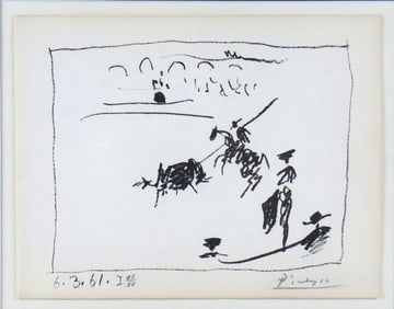 Pablo Picasso "La Pique" Lithograph