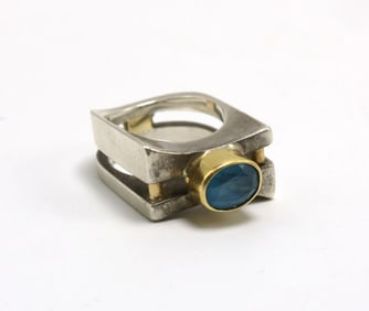 Jason Mcleod 18Kt & Sterling Silver Ring
