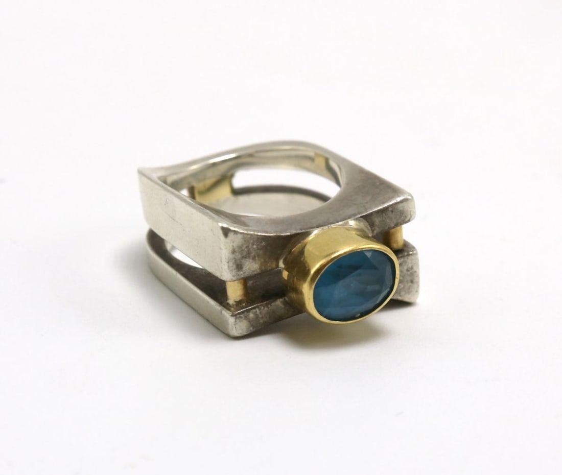 Jason Mcleod 18Kt & Sterling Silver Ring (1 of 4)