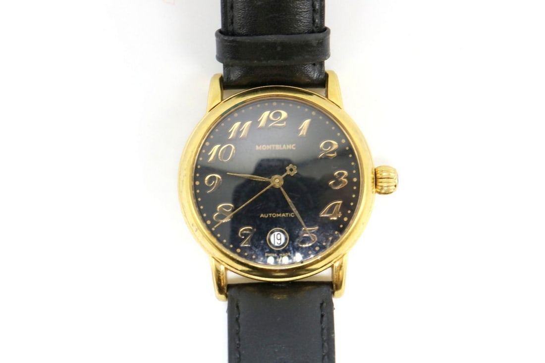 Montblanc Meisterstuck Star Gold Filled Wristwatch (1 of 2)