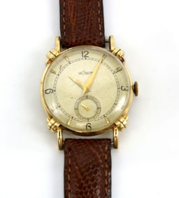 Vintage LeCoultre 14Kt Men's Wristwatch