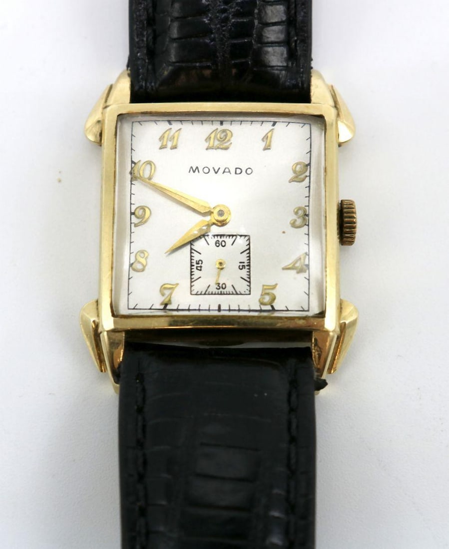 Vintage Movado 14Kt Men's Wristwatch (1 of 5)