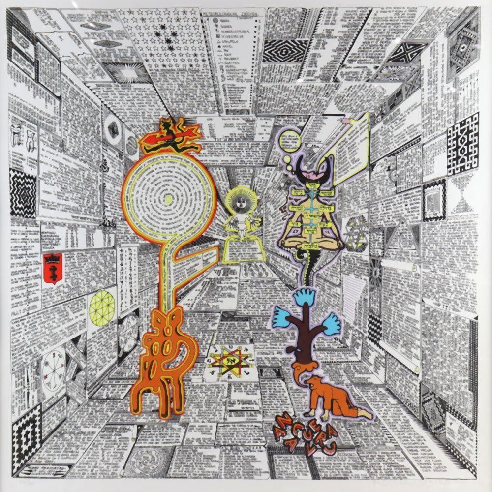 Pedro Friedeberg "The Taro News" Silkscreen (1 of 11)