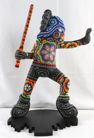 Rick Wolfryd "The Force" Beaded Sculpture