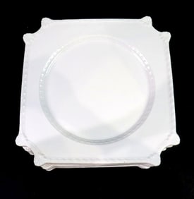 Set of 12 Porcelain Chinoiserie Charger Plates