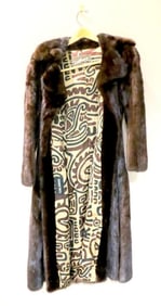 Vintage Carl W. Herrmann Mink Fur Coat