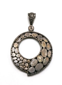 John Hardy Large Sterling Silver Pendant