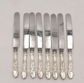 8 Pc. Gorham "Versailles" Sterling Silver Knives