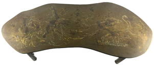 Philip & Kelvin LaVerne "Reclining Lady" Bronze Coffee Table