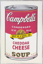 Andy Warhol "Campbell's Soup Cans II: Cheddar Cheese" FS II.63 Screen Print