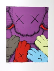 KAWS (American, b. 1974) "Urge X" Screenprint