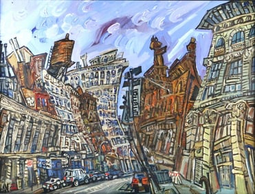 Alan Russel-Cowan (British, b. 1970) Oil Painting on Canvas