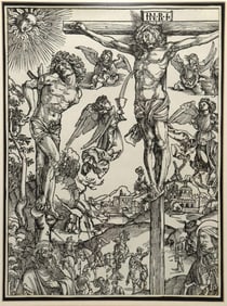 Albrecht Durer "The Crucifixion" Woodcut Engraving