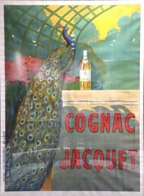 Camille Bouchet (French 1799-1890) "Cognac Jacquet" Lithograph Poster