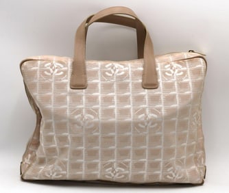 Chanel Nylon Laptop Travel Bag