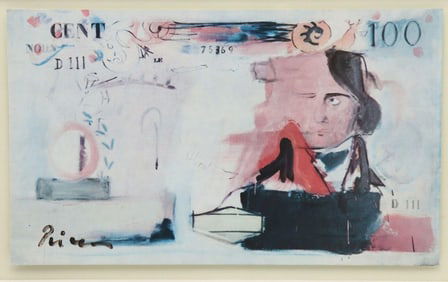 Larry Rivers (American, 1923-2002) "Bank Notes" Screenprint