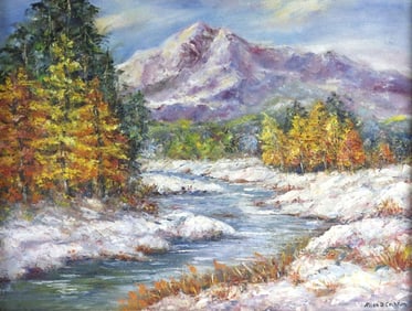 After Allen Cochran (American, 1888-1971) Oil Painting on Canvas
