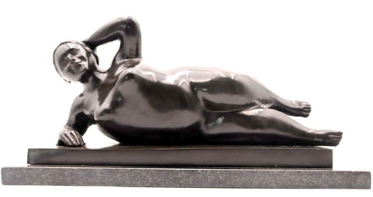 After Fernando Botero Bronze Sculpture