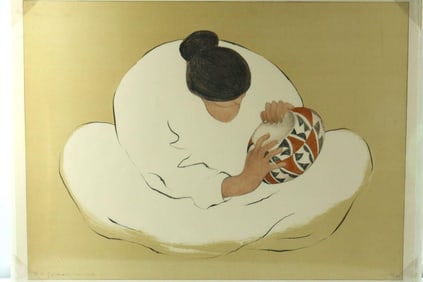 R.C. Gorman "Benita St. II" Color Lithograph