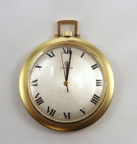 Vintage Omega 14Kt Yellow Gold Pocket Watch
