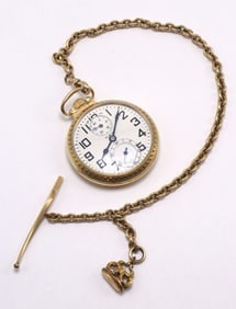 Vintage Elgin Gold Filled Pocket Watch
