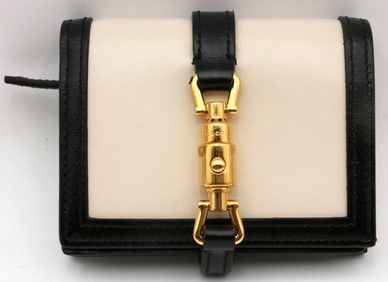 Gucci Leather Bi-Color Jackie 1961 Card Case