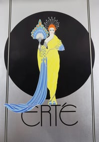 Erte "Athena" Screen Print Poster