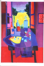 Marcel Mouly Limited Edition Still Life Lithograph