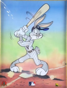Warner Bros. "Bugs Bunny at Bat for the Yankees" Sericel