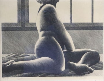 Hugh Kepets (American, b.1946) "Dawn" Lithograph