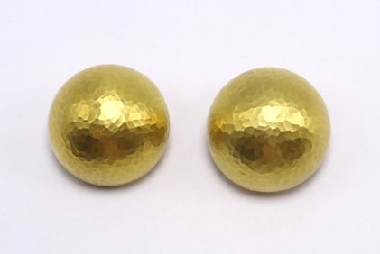 Tiffany & Co. Paloma Picasso 18Kt Dome Earrings