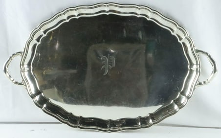 Vintage Gorham Large Sterling Silver Tea Service Tray