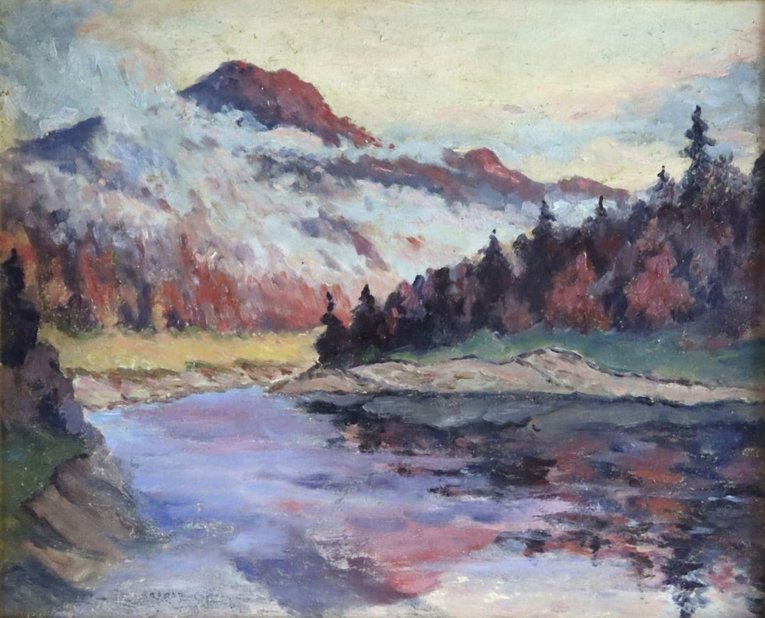 After Claude Monet Oil on Canvas (1 of 6)