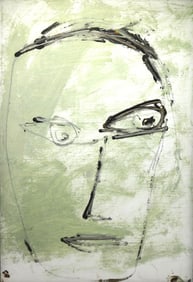 Jamali (Pakistani, b. 1944) Oil Painting on Linen