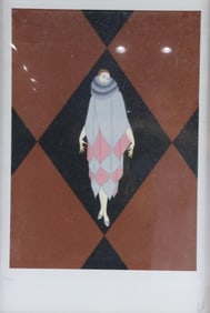 Erte "Manhattan Mary IV" Serigraph