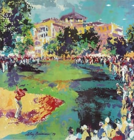 LeRoy Neiman "Westchester Golf Classic" Serigraph Print