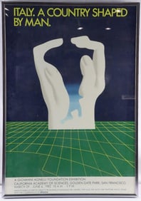 Giovanni Agnelli Foundation Vintage Exhibition Poster