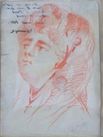 After Francois Boucher "Untitled" Etching on Paper