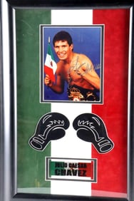 Autographed Print of Julio Cesar Chavez