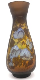 After Emile Galle Cameo Art-Glass Vase