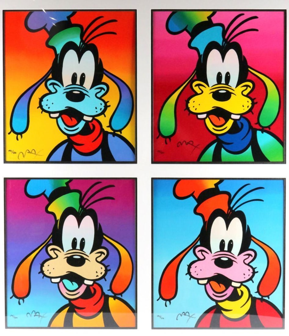 Peter Max "Goofy" Serigraph Suite
