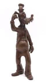 Blaine Gibson "Goofy" Cast Bronze Hub Style Figurine