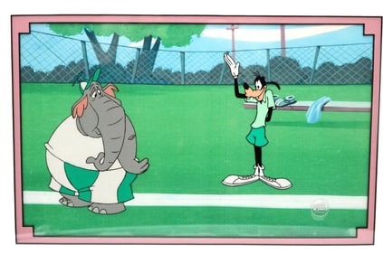 Walt Disney "Sport Goofy" 1987 Animation Cel