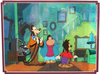 Walt Disney"Midnight Movie Madness" Original Production Cel