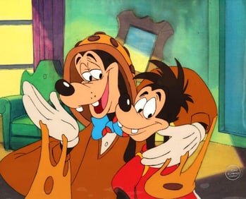 Walt Disney "Goof Troop" Animation Cel