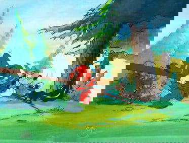 Walt Disney "Goof Troop" Animation Cel