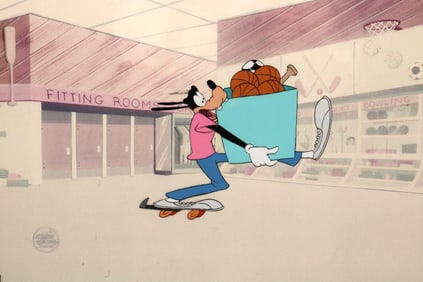 Walt Disney "Sport Goofy" Original Production Cel